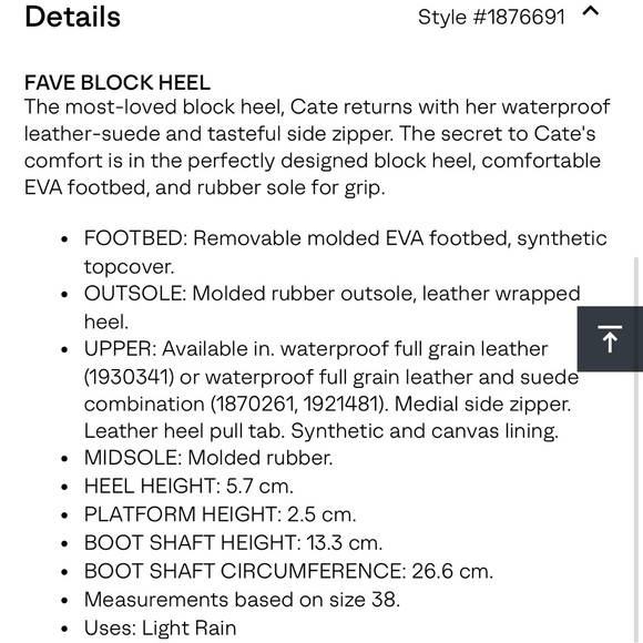 Sorel Women’s Cate Booties Black Heeled Leather Suede Boots sz 7.5 - Picture 12 of 12